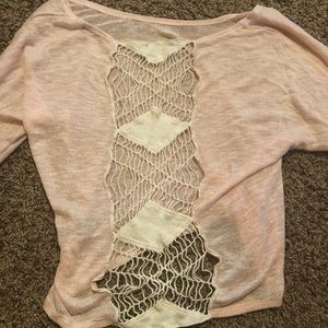 Charlotte Russe lace shirt